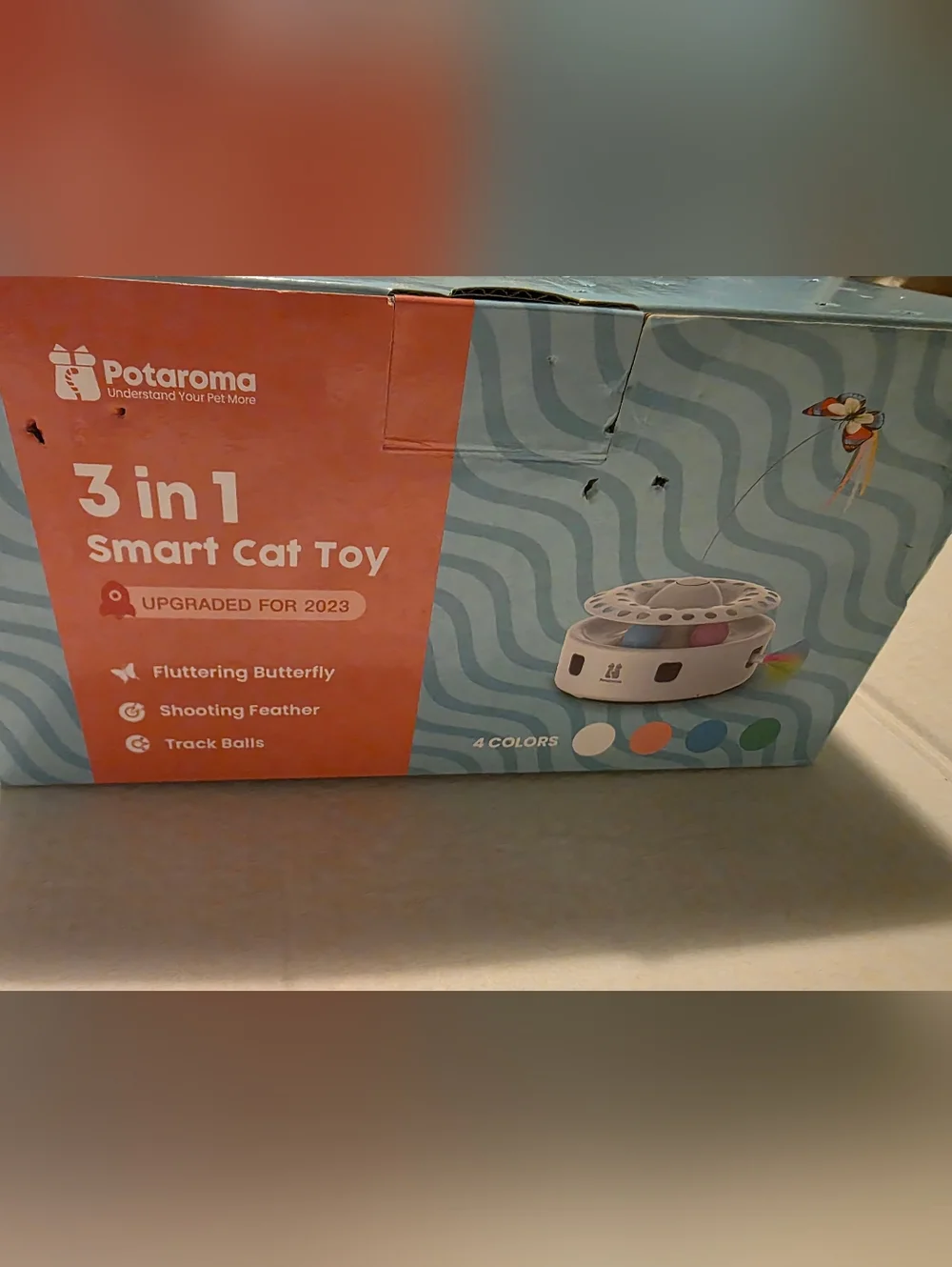 New In Box 3 In 1 Smart Cat Toy